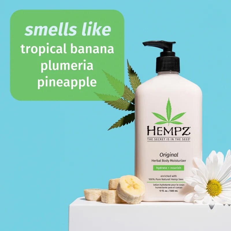 HEMPZ Original hydratační tělové mléko 500 ml