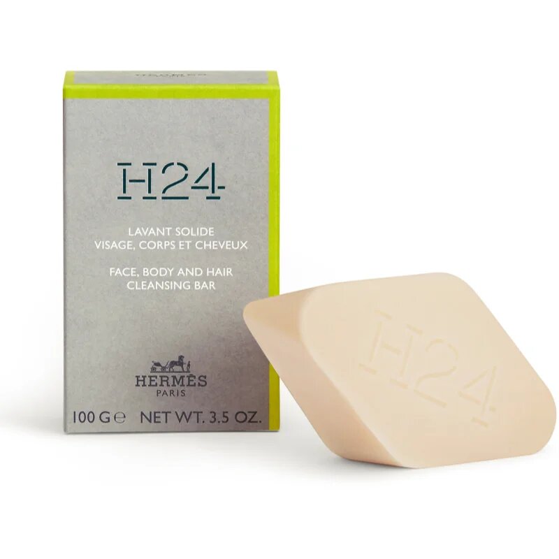 HERMÈS H24 Face and Body Solid Cleanser čisticí tuhé mýdlo na obličej 100 g