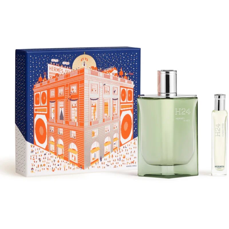 HERMÈS H24 Herbes Vives EDP Set dárková sada pro muže