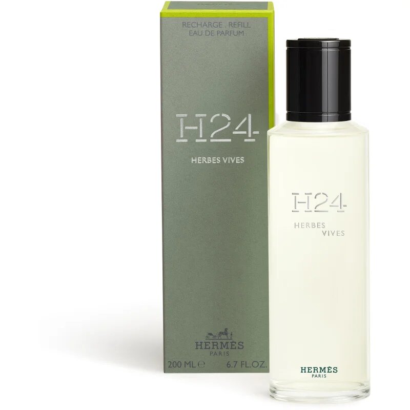 HERMÈS H24 Herbes Vives parfémovaná voda – náhradní náplň pro muže 200 ml