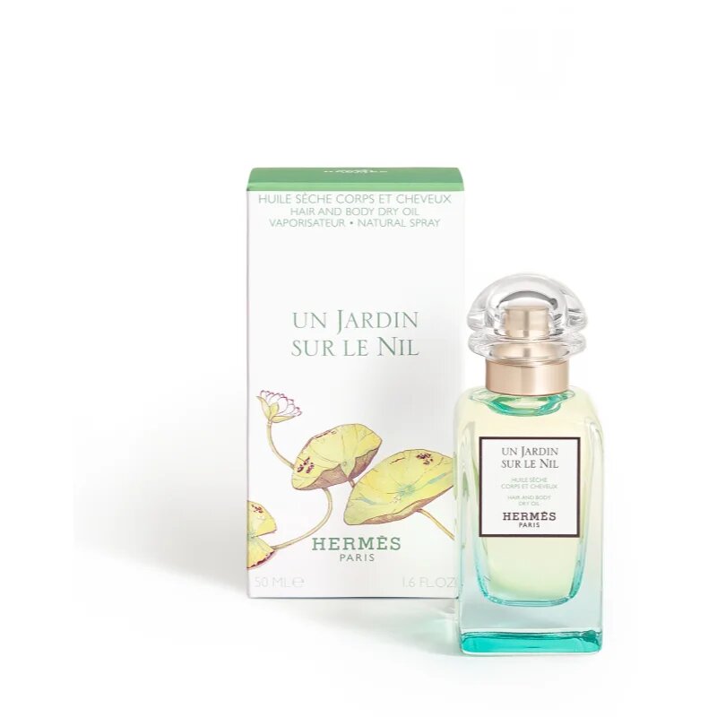 HERMÈS Parfums-Jardins Collection Un Jardin sur le Nil suchý olej na vlasy i tělo unisex 50 ml