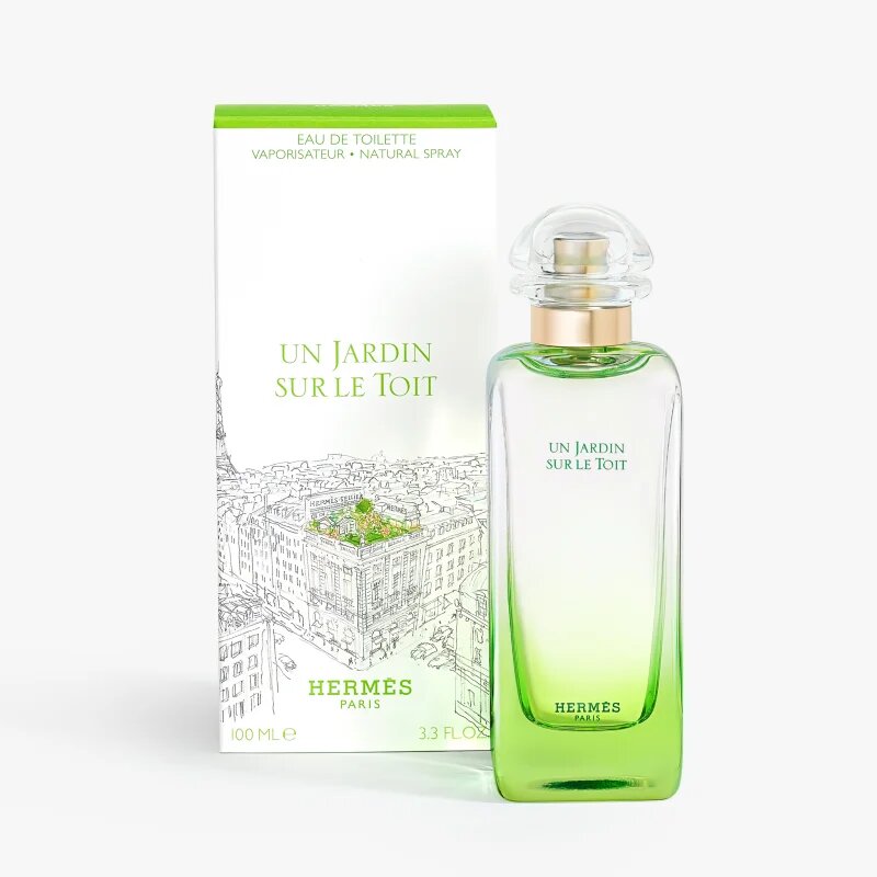 HERMÈS Parfums-Jardins Collection Un Jardin Sur Le Toit toaletní voda plnitelná unisex 100 ml