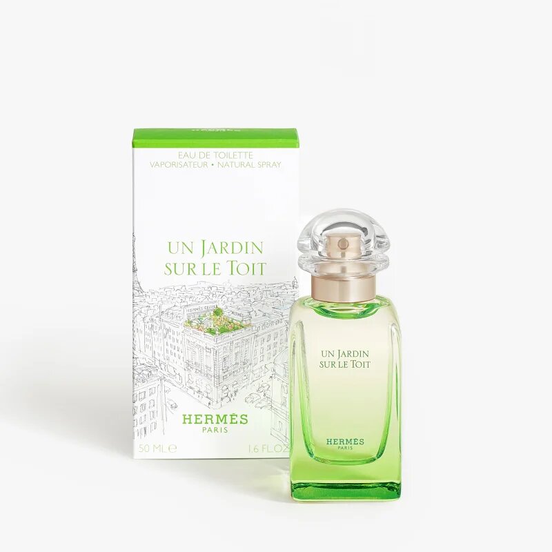 HERMÈS Parfums-Jardins Collection Un Jardin Sur Le Toit toaletní voda plnitelná unisex 50 ml