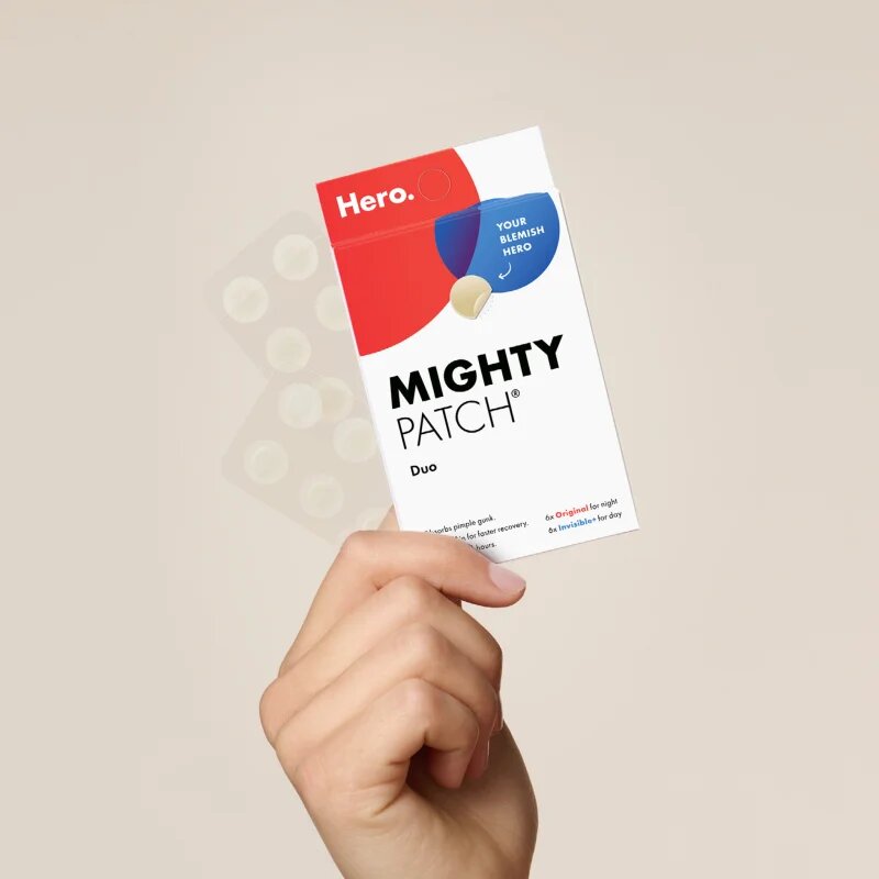 Hero Cosmetics Mighty Patch Duo náplast proti akné 12 ks