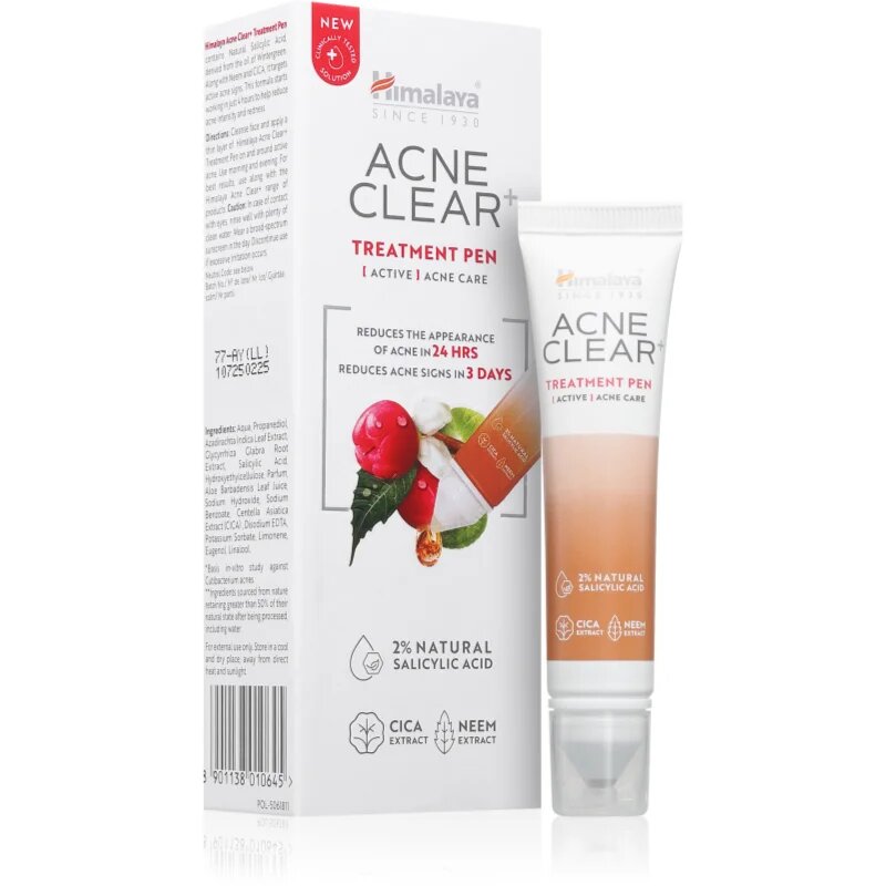 Himalaya Herbals Acne Clear+ Treatment Pen lokální péče proti akné 15 ml