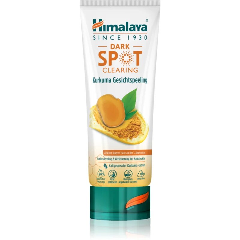 Himalaya Herbals Dark Spot Clearing Curcuma čisticí peeling proti černým tečkám 75 ml
