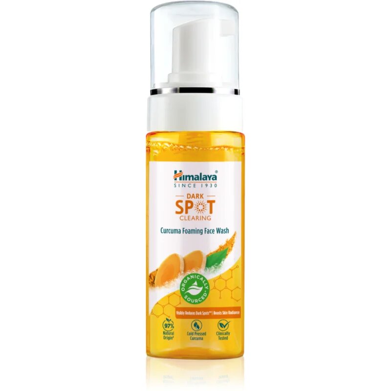 Himalaya Herbals Dark Spot Clearing Curcuma čisticí pěna na obličej 150 ml