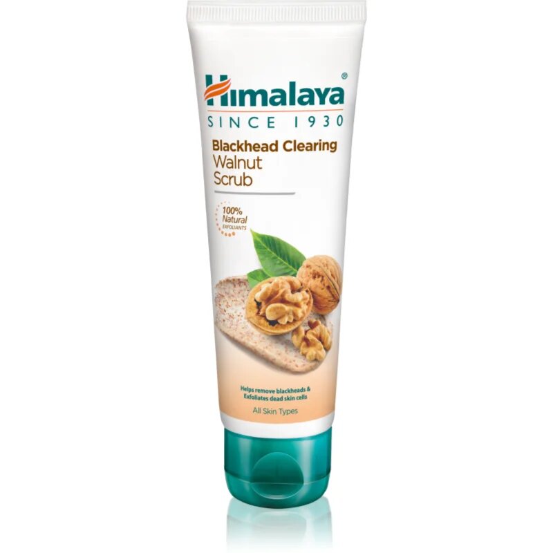 Himalaya Herbals Gentle Exfoliating Walnut Scrub čisticí peeling na obličej 75 ml