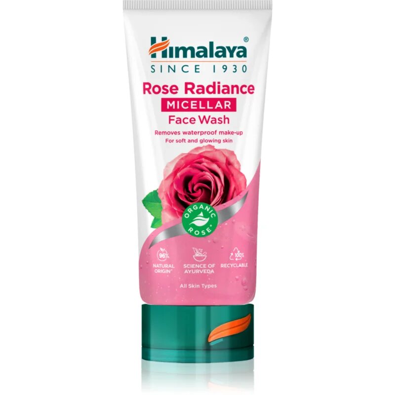 Himalaya Herbals Rose Radiance Micellar čisticí gel na obličej 150 ml