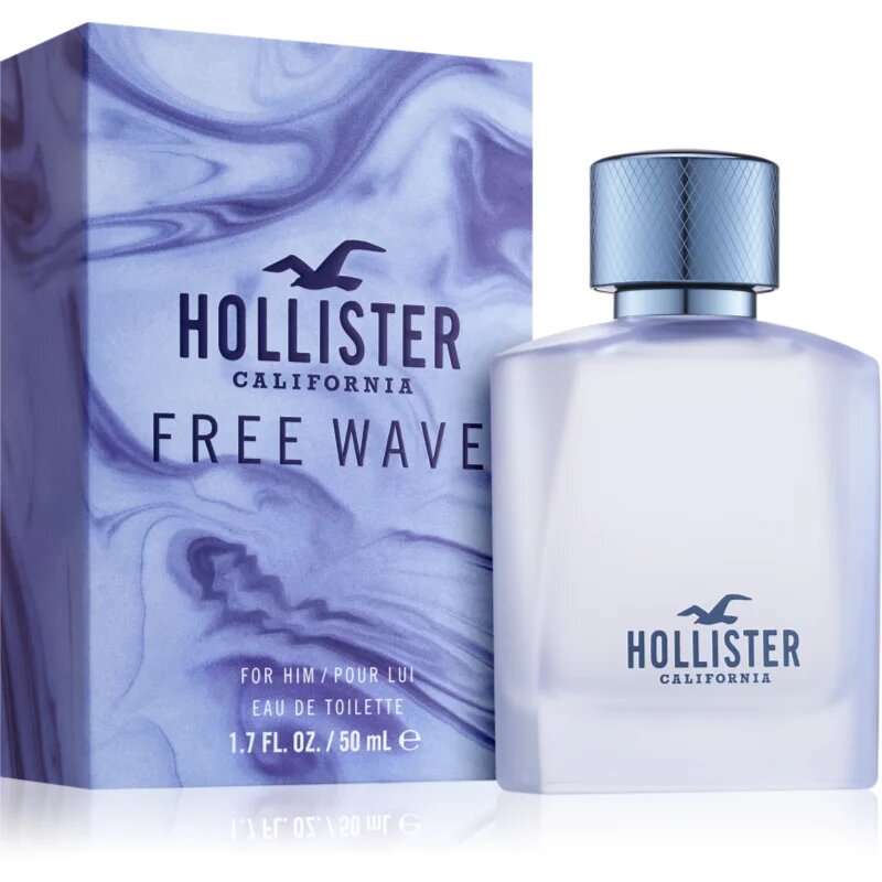 Hollister Free Wave toaletní voda pro muže 50 ml