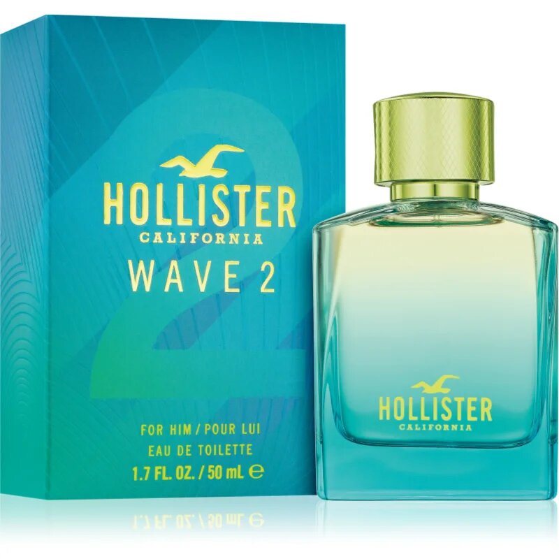 Hollister Wave 2 toaletní voda pro muže 50 ml