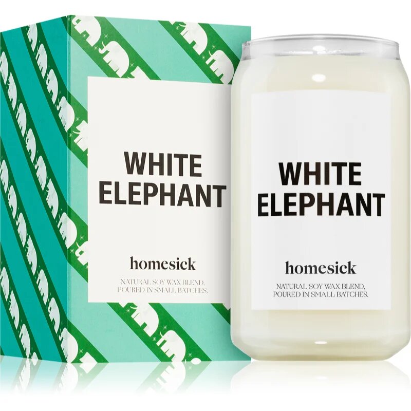 homesick White Elephant vonná svíčka 390 g