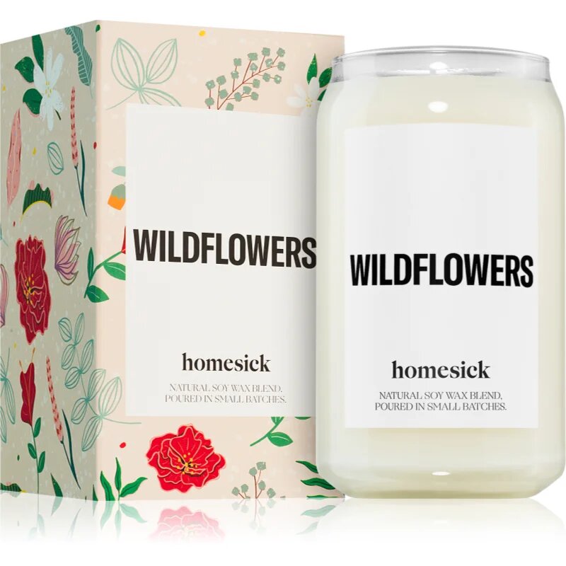 homesick Wildflowers vonná svíčka 390 g