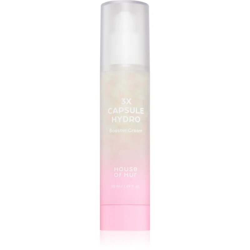 House of Hur 3X Capsule Hydro Booster Cream podkladová hydratační báze pro rozjasnění a vyhlazení pleti 50 ml