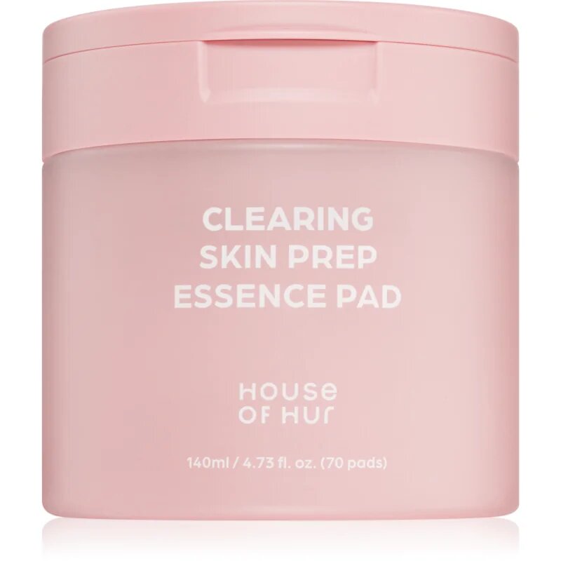 House of Hur Clearing Skin Prep Essence Pad exfoliační čisticí polštářky s hydratačním účinkem 140 ml