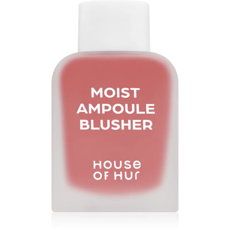 House of Hur Moist Ampoule Blusher tekutá tvářenka mini odstín 03 Rose Brown 10 ml