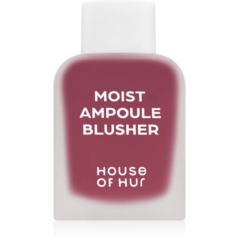 House of Hur Moist Ampoule Blusher tekutá tvářenka mini odstín 08 Berry Purple 10 ml