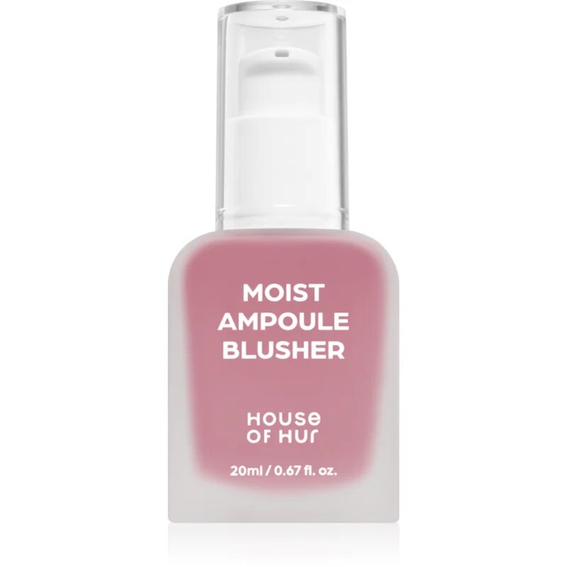House of Hur Moist Ampoule Blusher tekutá tvářenka odstín 04 Lavender Flush 20 ml