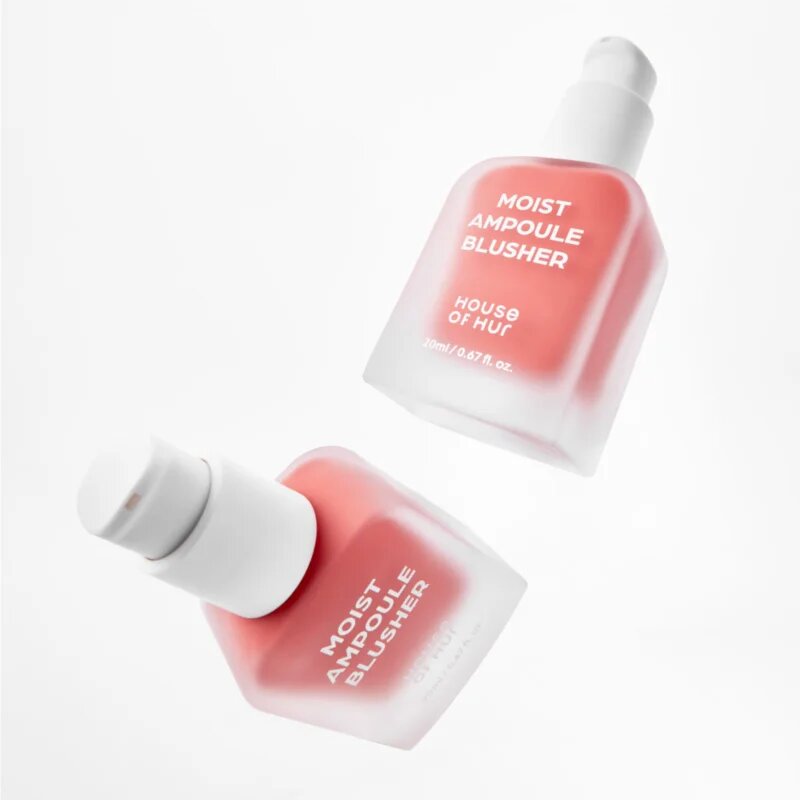 House of Hur Moist Ampoule Blusher tekutá tvářenka odstín 05 Peach Coral 20 ml
