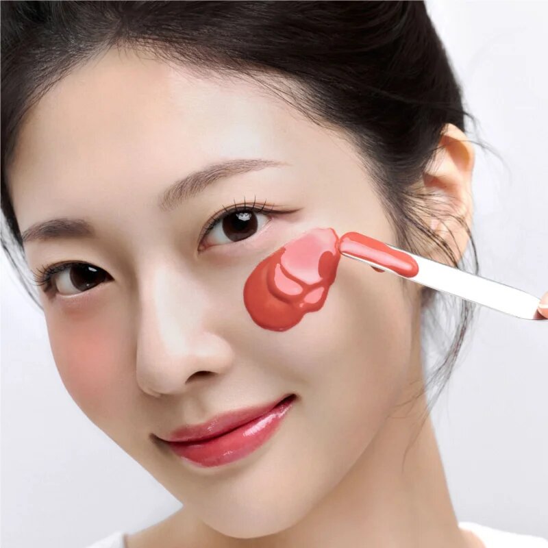 House of Hur Moist Ampoule Blusher tekutá tvářenka odstín 05 Peach Coral 20 ml