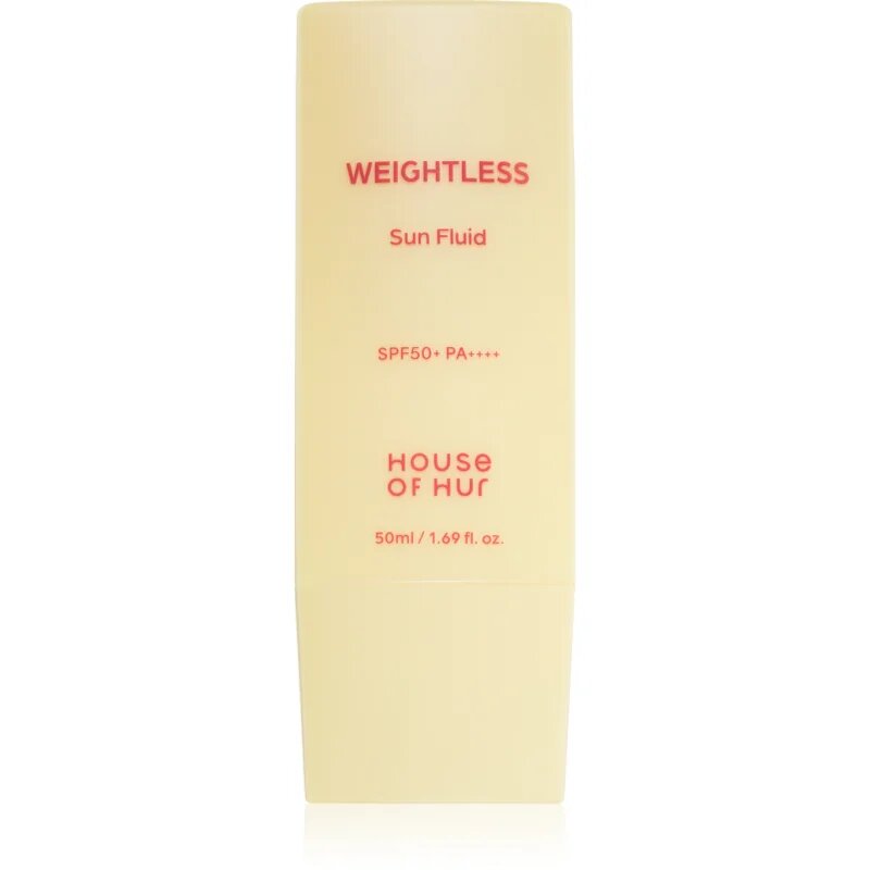 House of Hur Weightless Sun Fluid lehký ochranný fluid SPF 50+ 50 ml