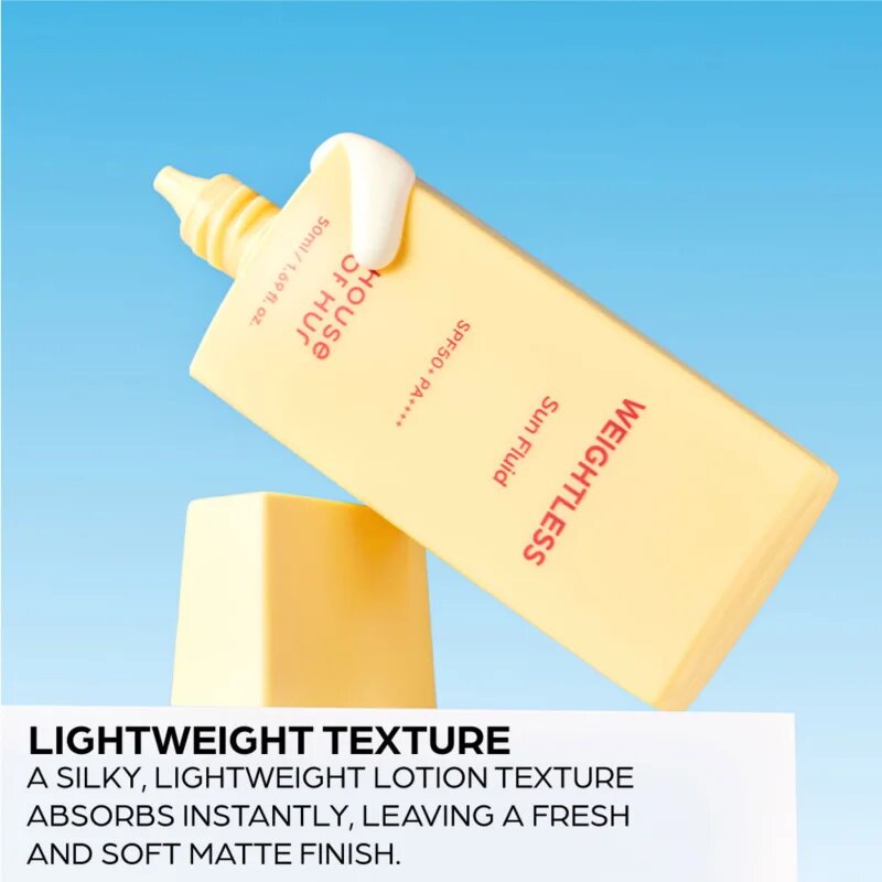 House of Hur Weightless Sun Fluid lehký ochranný fluid SPF 50+ 50 ml
