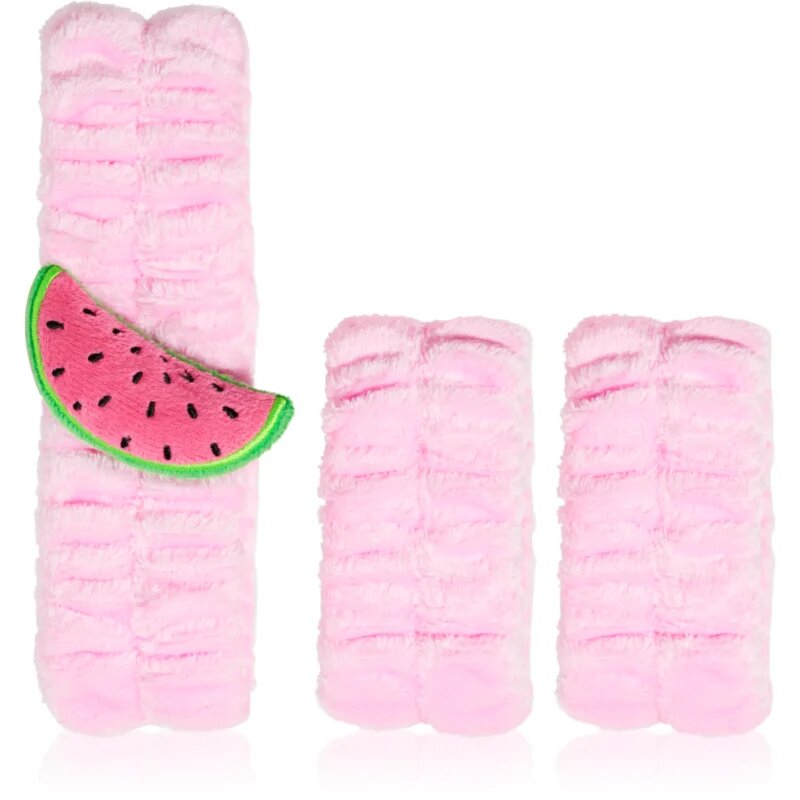 I Heart Revolution Fruity Face sada na odličování s kosmetickou čelenkou
