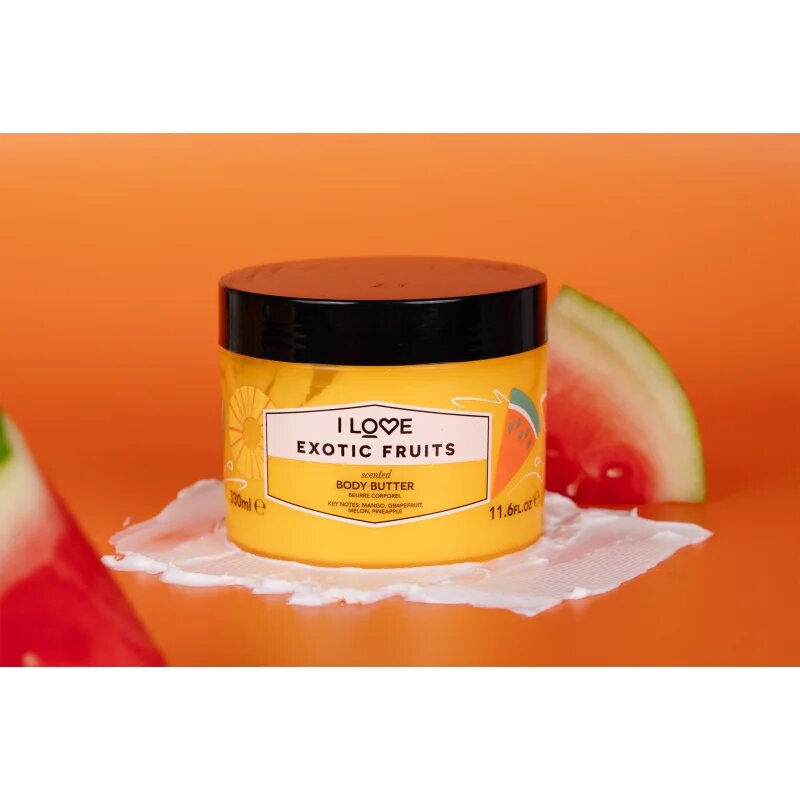I Love Exotic Fruit tělové máslo 330 ml