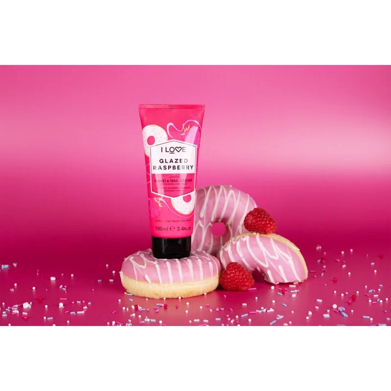 I Love Glazed Raspberry krém na ruce 100 ml