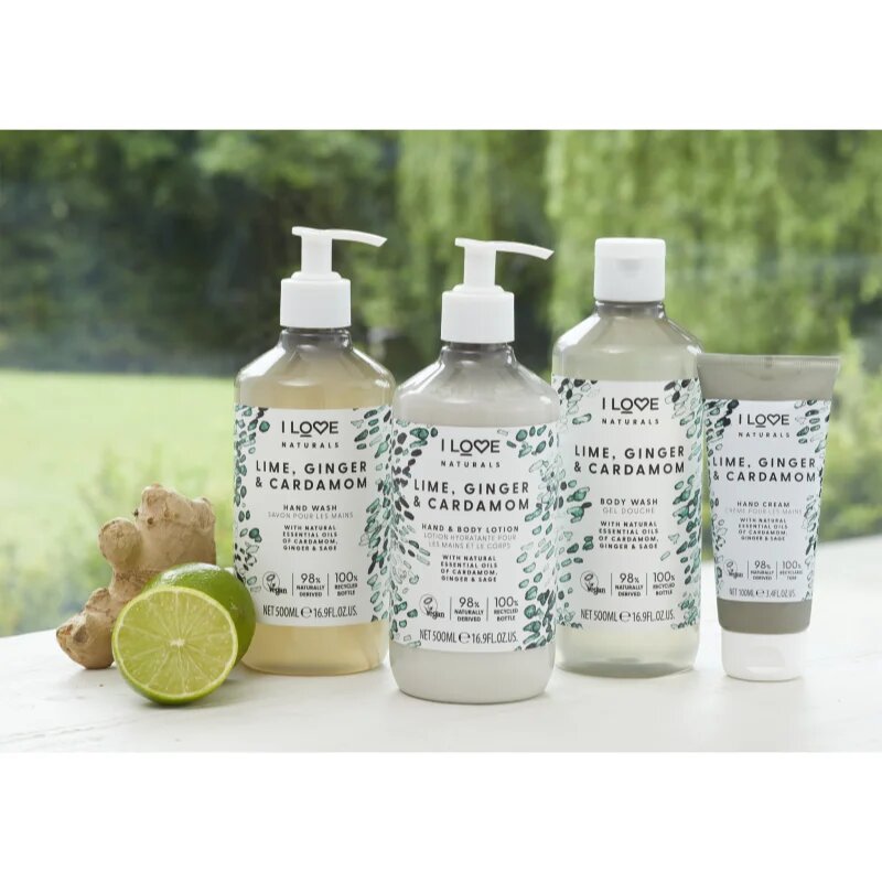 I Love Naturals Lime Ginger & Cardamom krém na ruce 100 ml