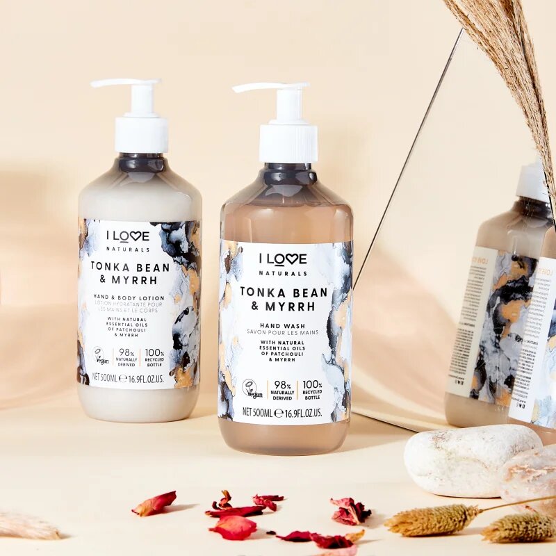 I Love Naturals Rose & Argan tělové mléko 500 ml