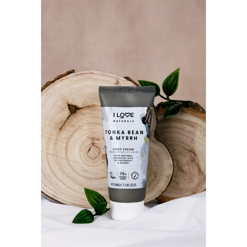 I Love Naturals Tonka Bean & Myrrh krém na ruce 100 ml