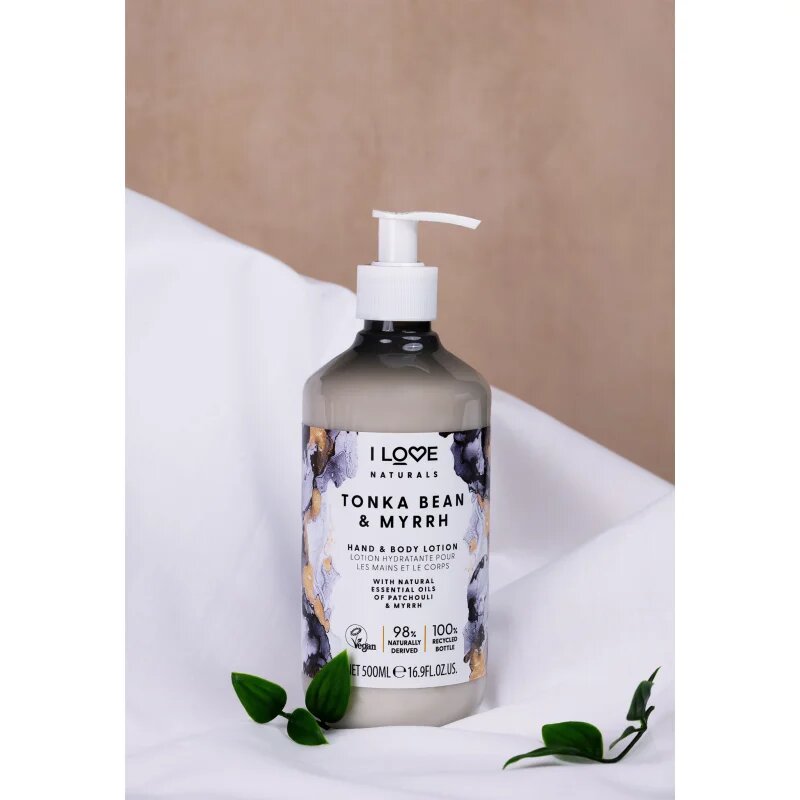 I Love Naturals Tonka Bean & Myrrh tělové mléko 500 ml