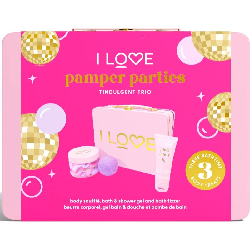 I Love Pamper Parties Tindulgent Trio dárková sada v krabičce