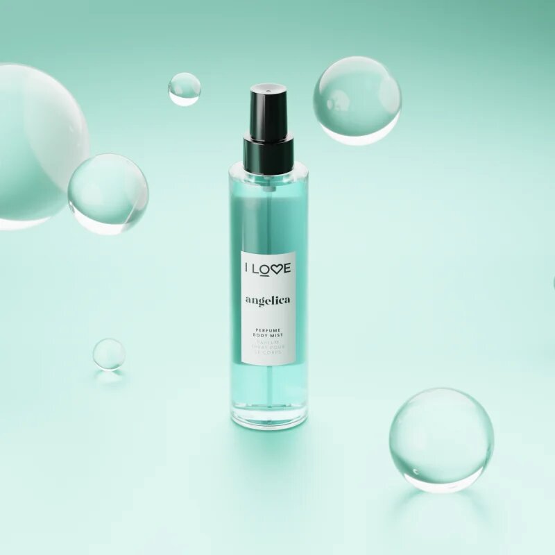 I Love Perfume Body Mist Angelica parfémovaný tělový sprej pro ženy 200 ml