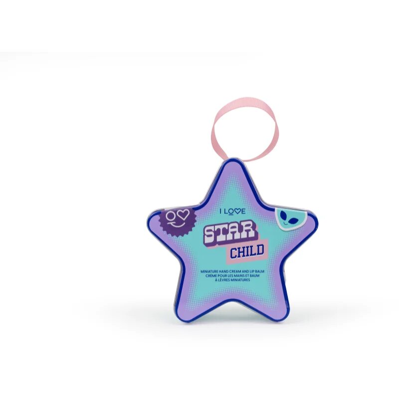 I Love Star Child dárková sada plechový box