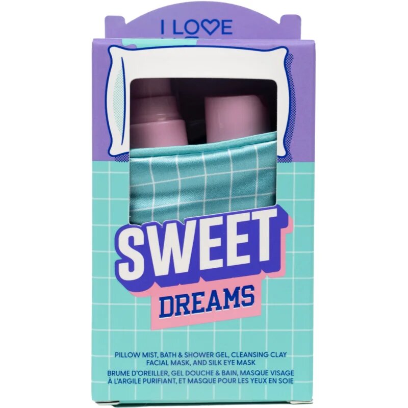 I Love Sweet Dreams dárková sada pro klidný spánek