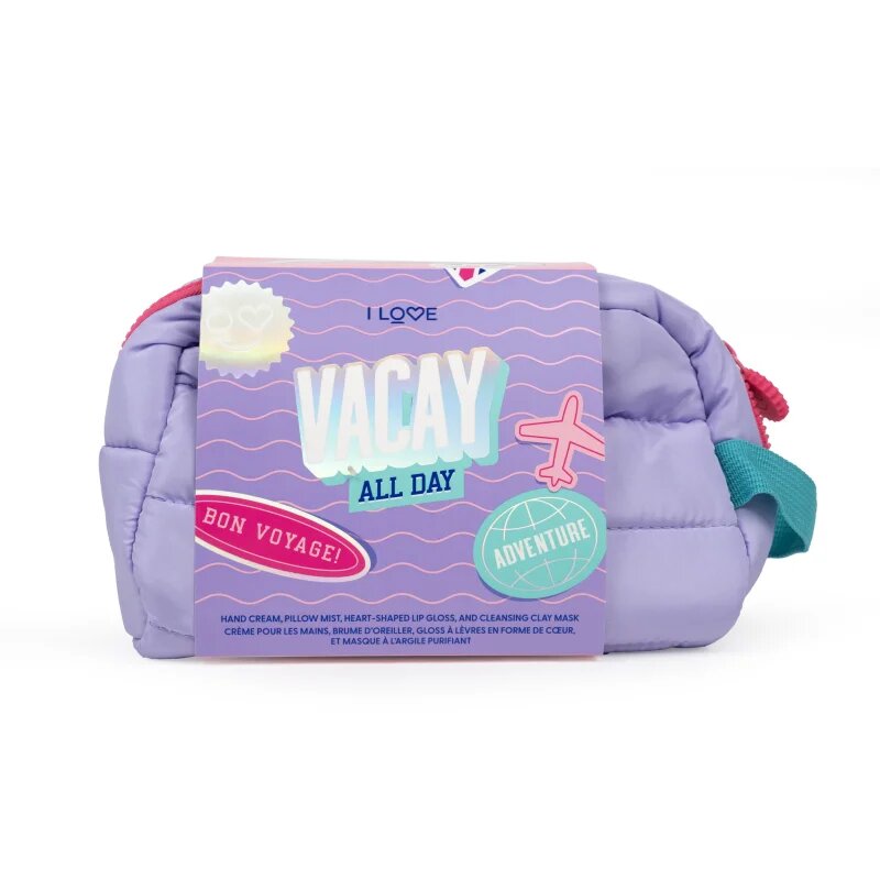 I Love Vacay All Day dárková sada na cesty