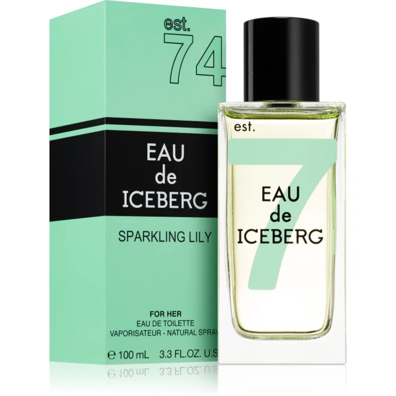 Iceberg Eau de Sparkling Lily toaletní voda pro ženy 100 ml