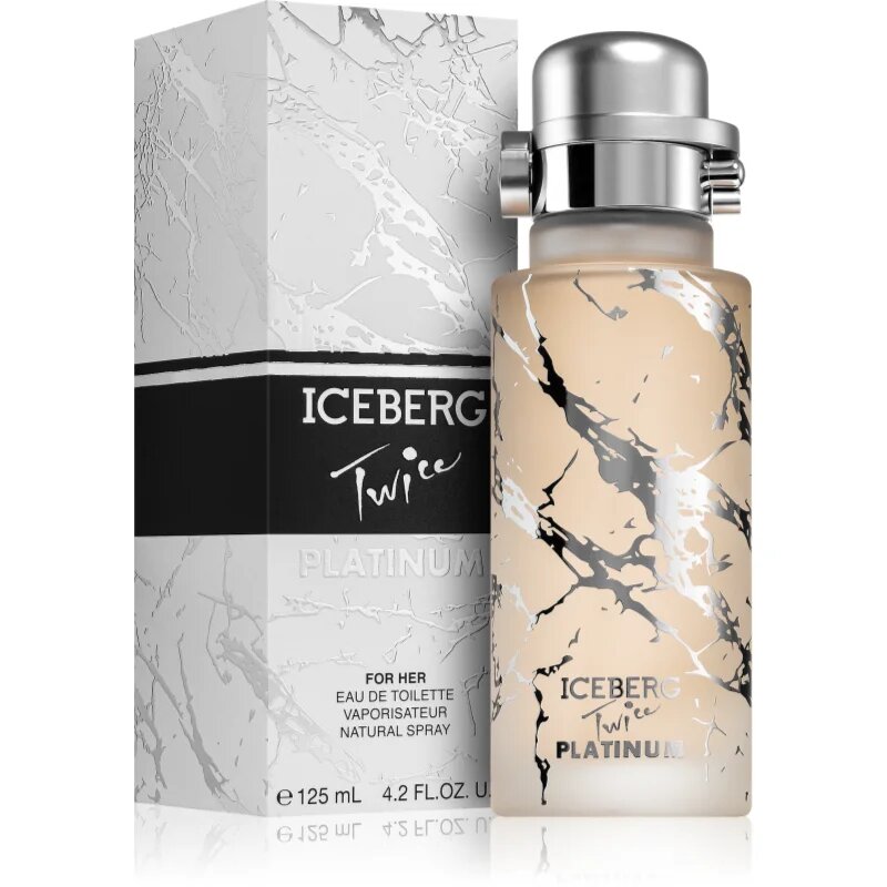 Iceberg Twice Platinum toaletní voda pro ženy 125 ml