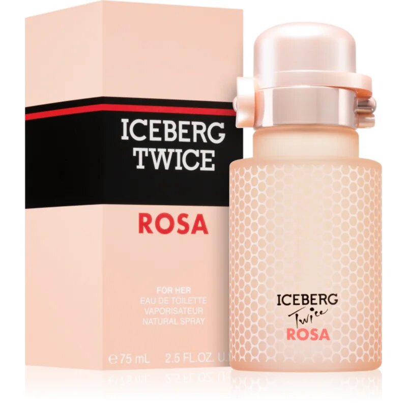 Iceberg Twice Rosa toaletní voda pro ženy 75 ml