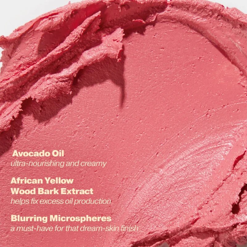 ICONIC London Blurring Blush Stick matná krémová tvářenka odstín Daiquiri 6 ks