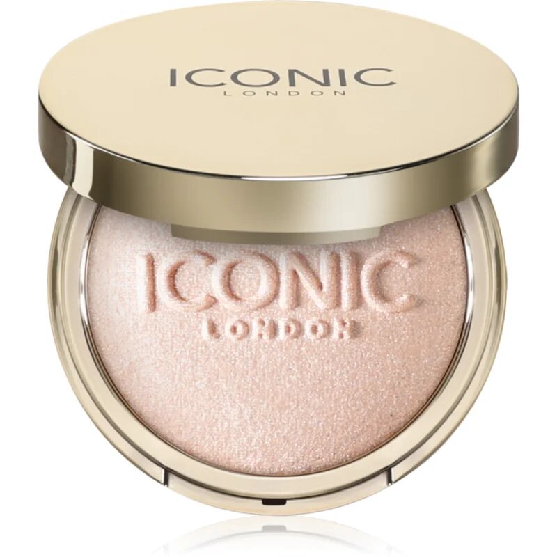 ICONIC London Lit & Luminous kompaktní pudrový rozjasňovač odstín Universal 16 g
