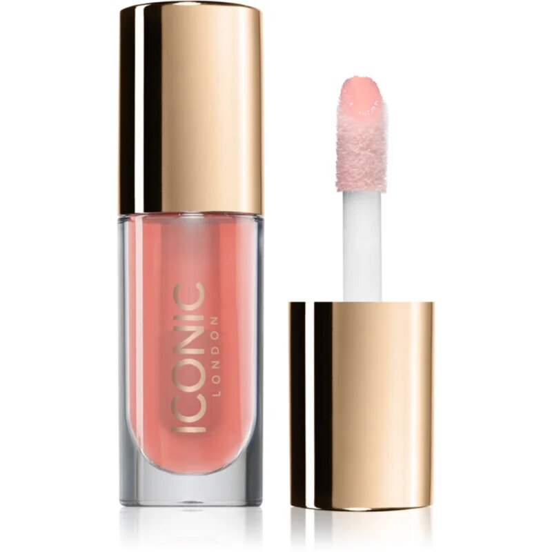 ICONIC London Lustre Lip Oil hydratační olej na rty odstín She's A Peach 6 ml