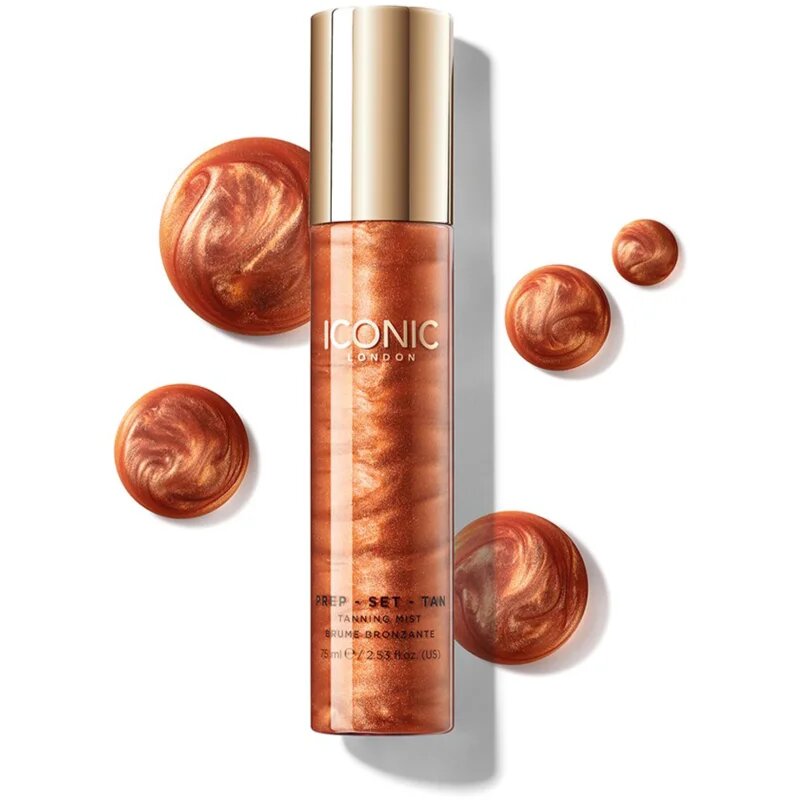 ICONIC London Prep-Set-Tan bronzující mlha odstín Glow 75 ml