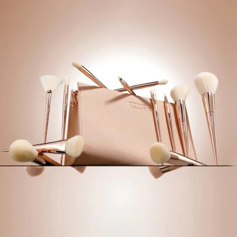ICONIC London Ultimate Brush Set sada štětců s taštičkou