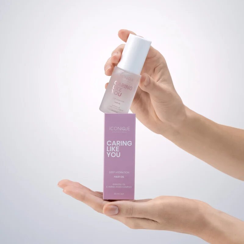 ICONIQUE Professional CARING LIKE YOU Deep Hydration hydratační olej pro suché a poškozené vlasy 30 ml