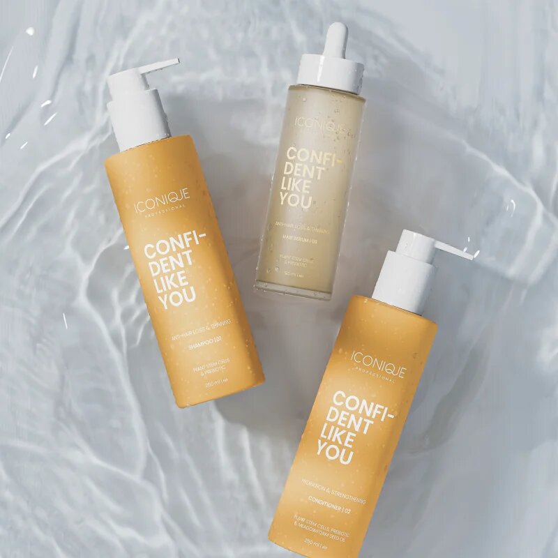 ICONIQUE Professional CONFIDENT LIKE YOU Anti-Hair Loss & Thinning hydratační a posilující kondicionér 250 ml