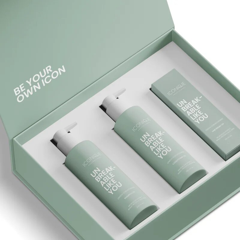 ICONIQUE Professional UNBREAKABLE LIKE YOU Length Strengthening Set sada pro posílení vlasů