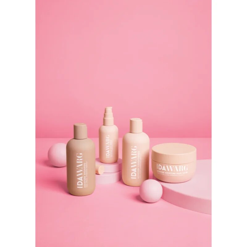 IDA WARG Beauty Moisture Hair Mask intenzivní hydratační maska pro hrubé a kudrnaté vlasy 300 ml